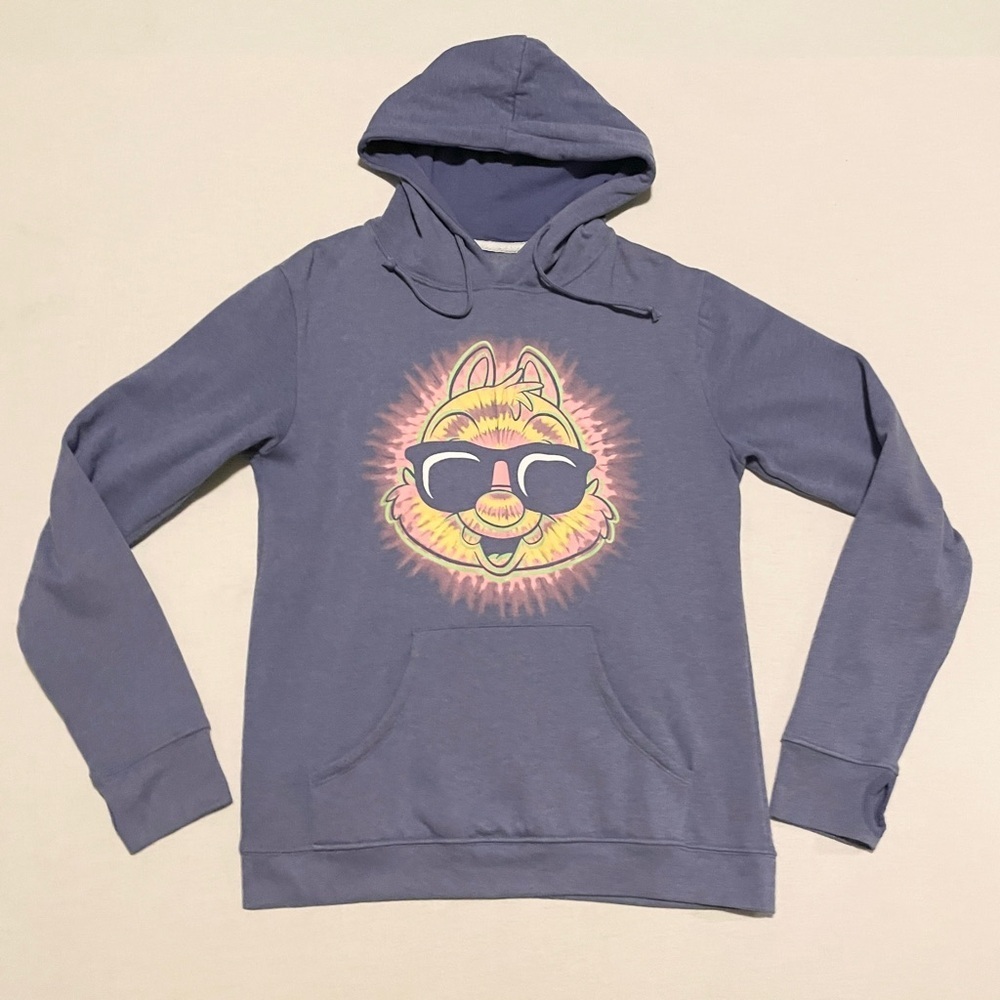 Disney Parks Chip 'n Dale Dale Sunglasses Hoodie Purple XS Pullover